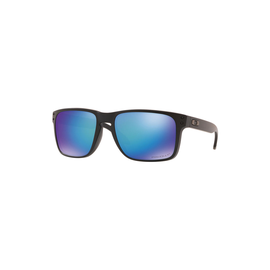 Oakley Holbrook XL Sunglasses Matte Black Frame - Prizm Sapphire Polarized Lens