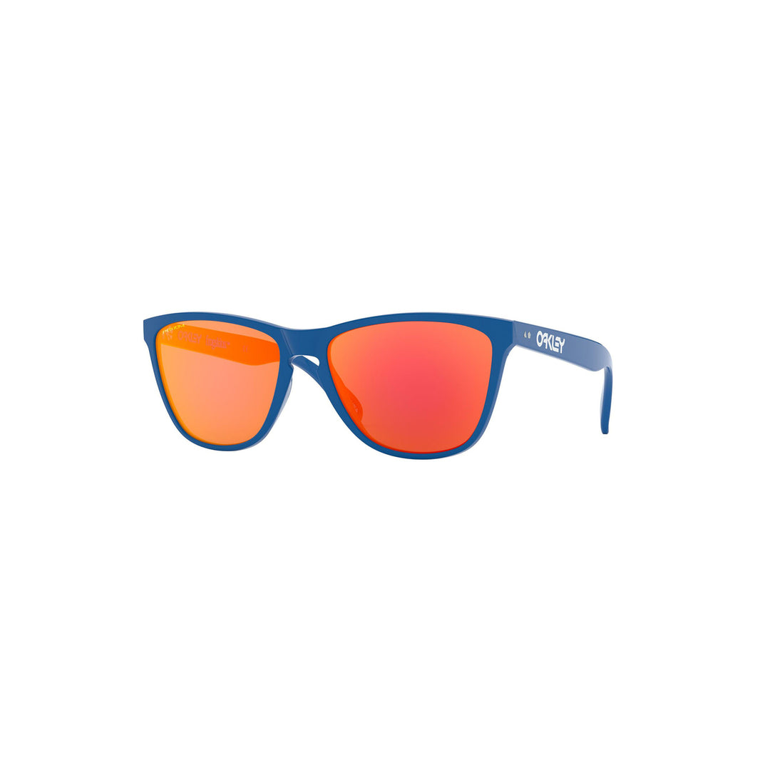 Oakley Frogskins Sunglasses Primary Blue Frame - Prizm Ruby Lens