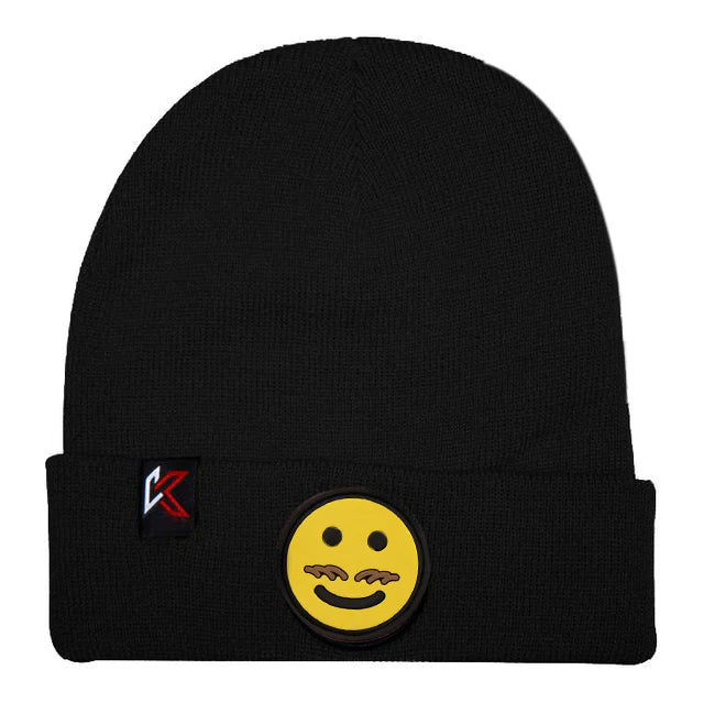 Kecks Billy Bolt Emoji Beanie - Black