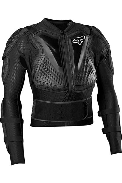 2025 Fox Titan Sport Jacket Motocross Body Protector Black