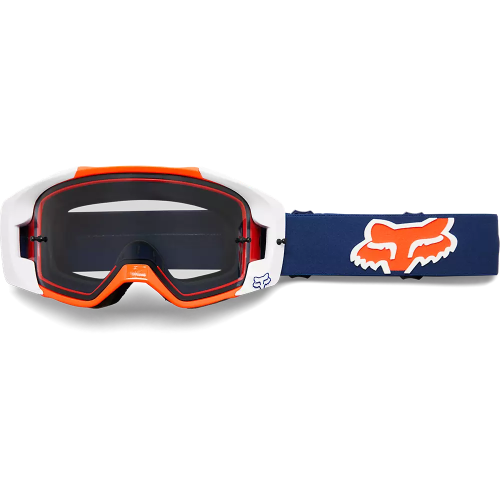2023 Fox Vue Stray Goggle Midnight Blue Orange - Grey Lens
