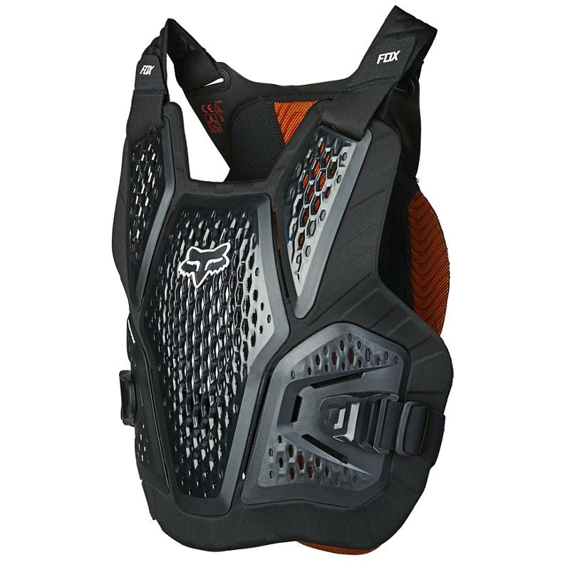FOX Raceframe Impact Soft Back Guard (D30) Black CHEST AND BACK PROTECTOR