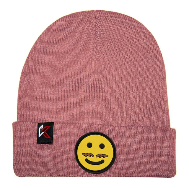 Kecks Billy Bolt Emoji Beanie - Pink