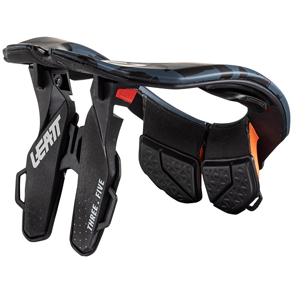 2023 Leatt GPX 3.5 Neck Brace Coral Blue Orange