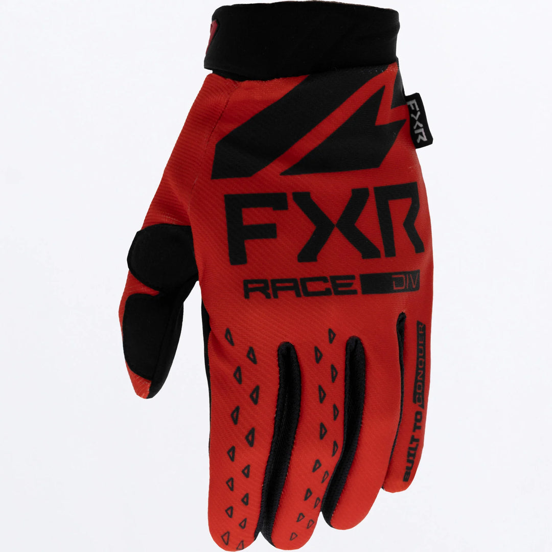 FXR REFLEX MX GLOVE RED BLACK
