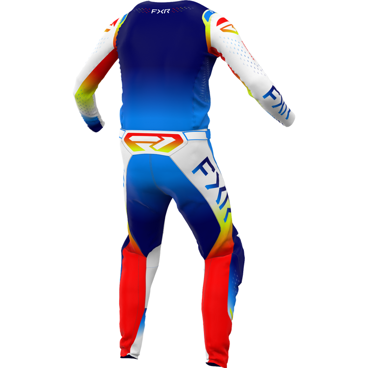 2023 FXR HELIUM CITRUS FUSION BLUE YELLOW MX KIT COMBO