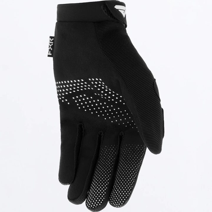 FXR REFLEX MX GLOVE BLACK WHITE