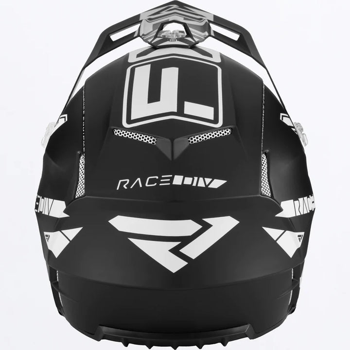 2023 FXR Clutch EVO Helmet Black White