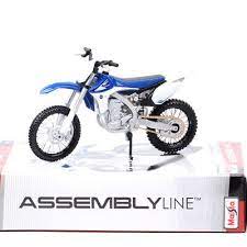 SELF ASSEMBLY YAMAHA YZF 450 1:12 SCALE BUILD YOUR OWN MX MODEL BIKE