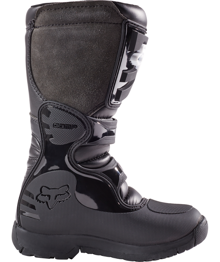 Fox Comp 3 Youth Motocross Boots Black