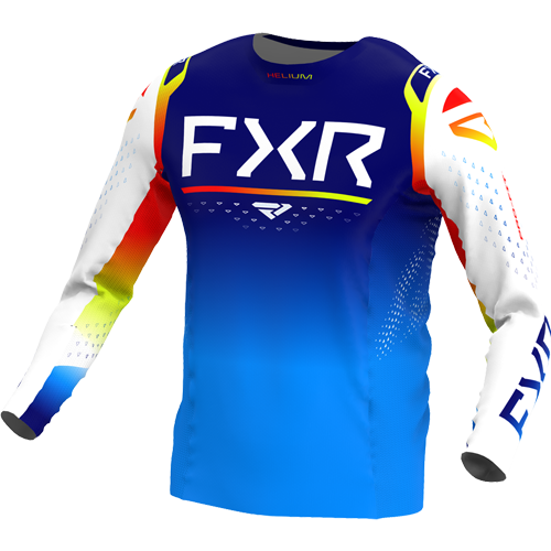 2023 FXR HELIUM CITRUS FUSION BLUE YELLOW MX KIT COMBO