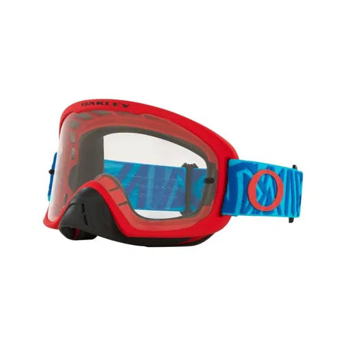 Oakley O-Frame 2.0 Angle Goggles Red Clear | MASTERS OF MX – mastersofmx