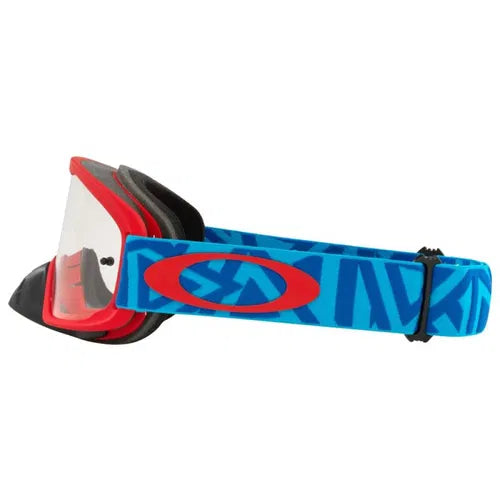 Oakley O-Frame 2.0 Angle Goggles Red Clear