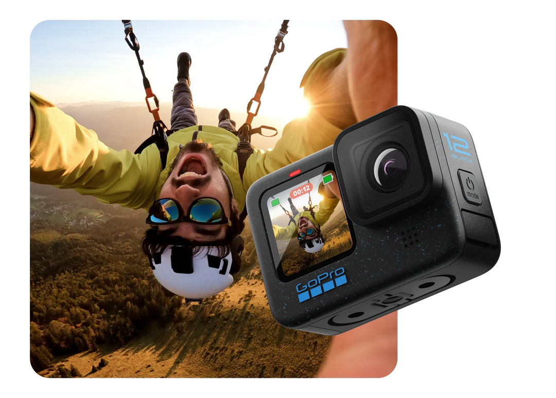 GoPro HERO12 BLACK Bundle - includes SD Card & Case
