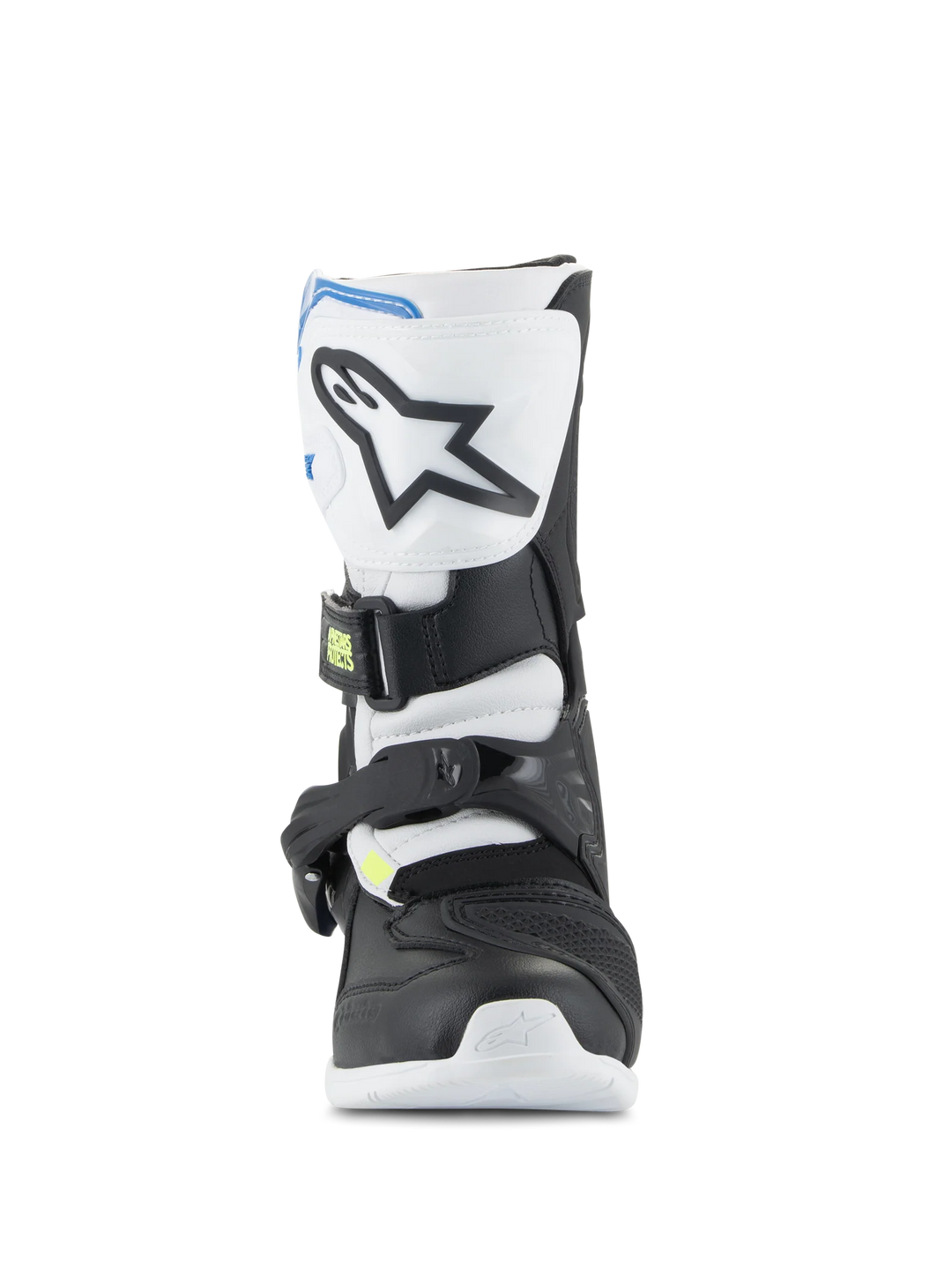 Alpinestars Kids Tech 3S Motocross Boots White Black Blue