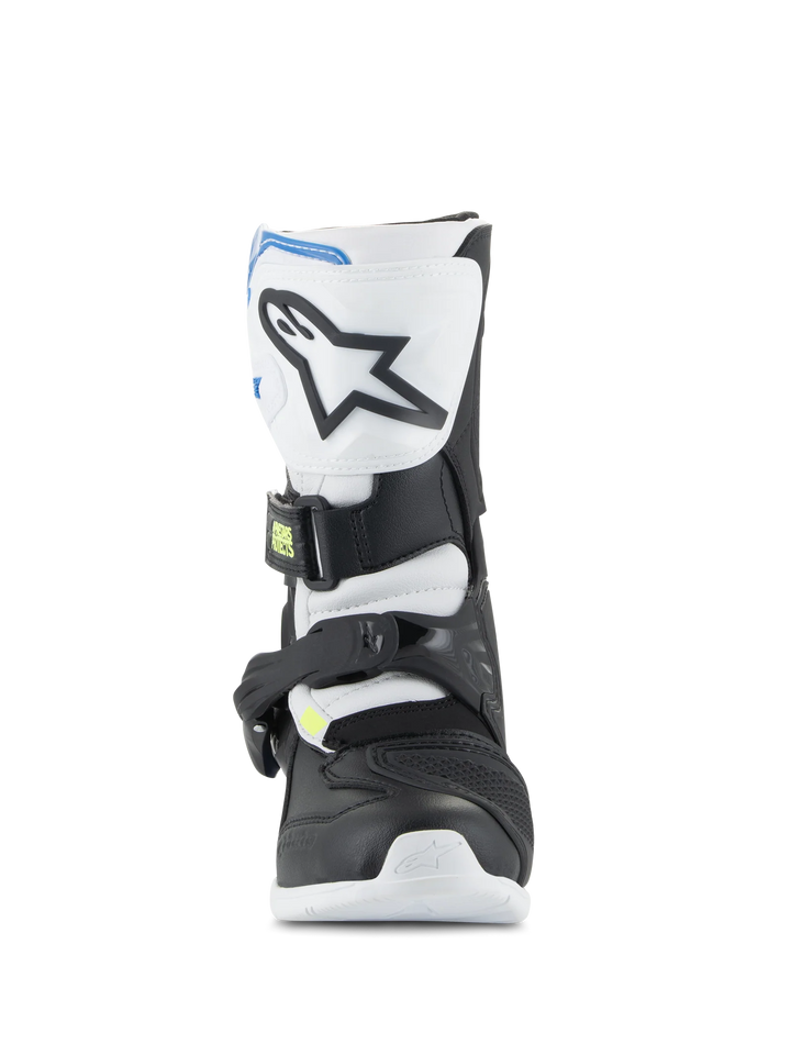 Alpinestars Kids Tech 3S Motocross Boots White Black Blue
