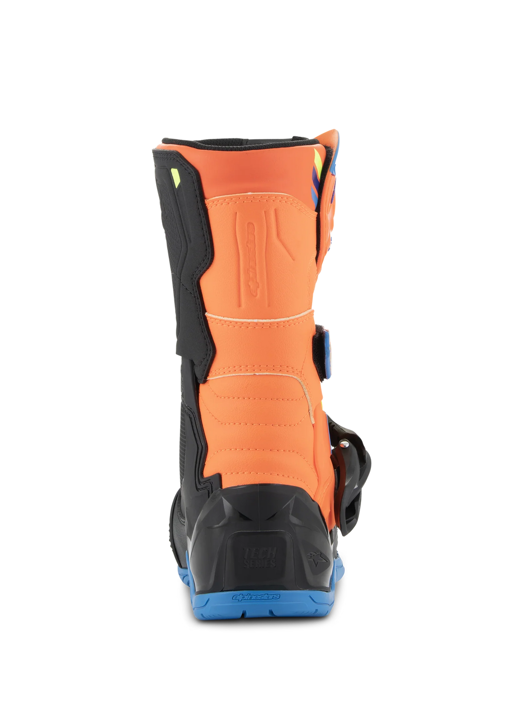 Alpinestars Kids Tech 3S Motocross Boots Orange Blue Yellow