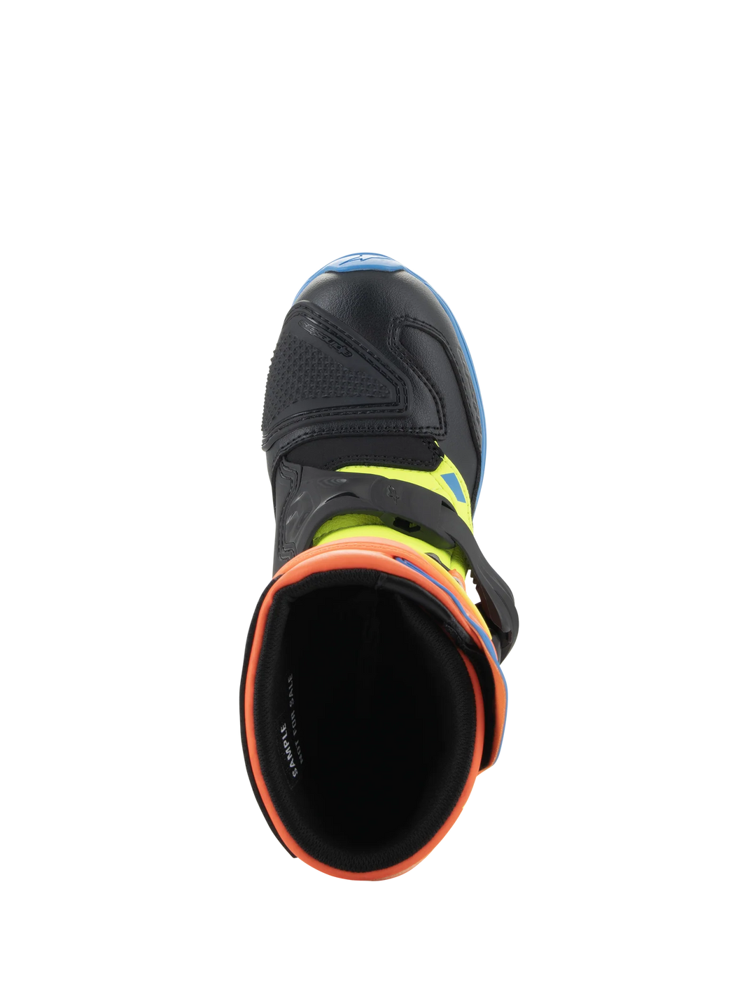 Alpinestars Kids Tech 3S Motocross Boots Orange Blue Yellow