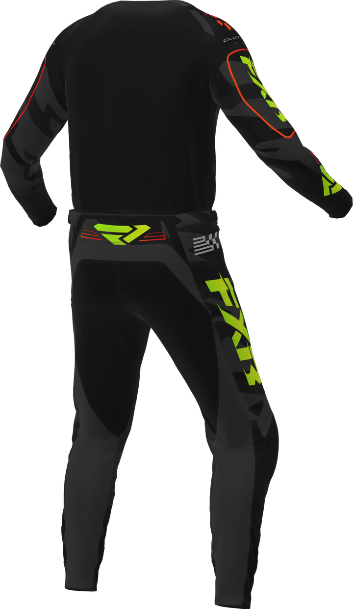 2025 FXR CLUTCH NUKE HI VIS CAMO MX KIT COMBO