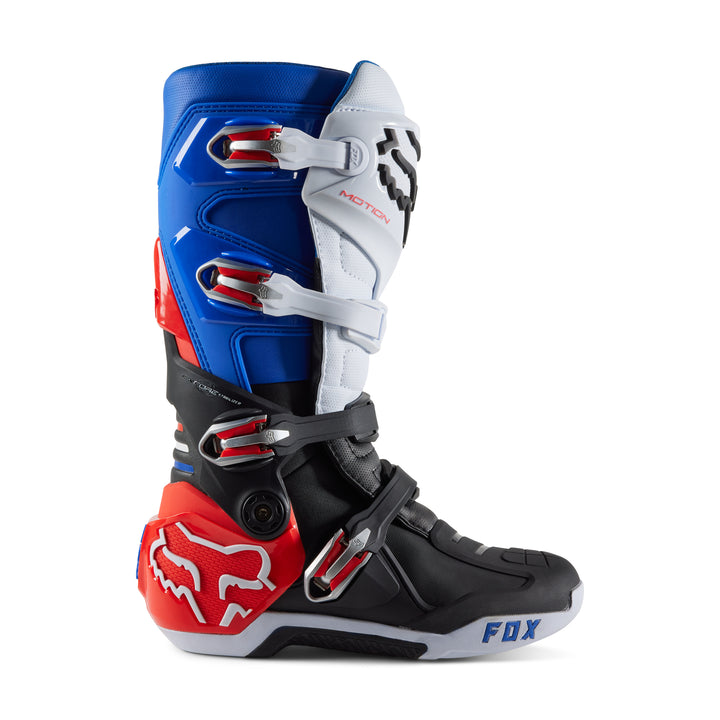 Fox Limited Edition Unity Motion Red White Blue MX Boots