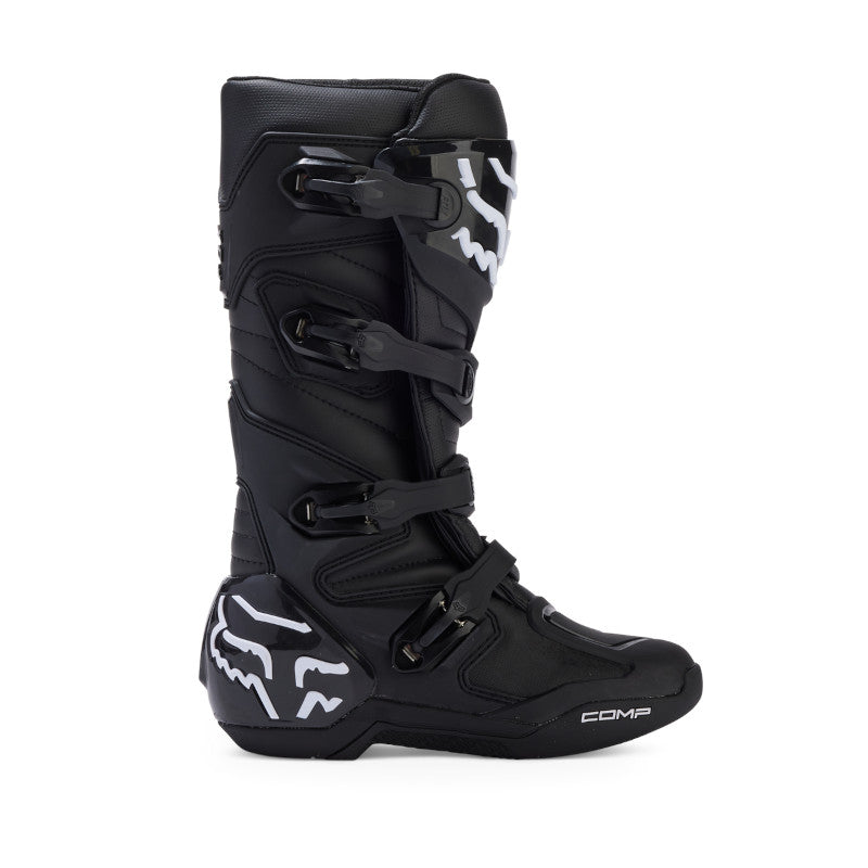 Fox Youth Comp Motocross Boots Black