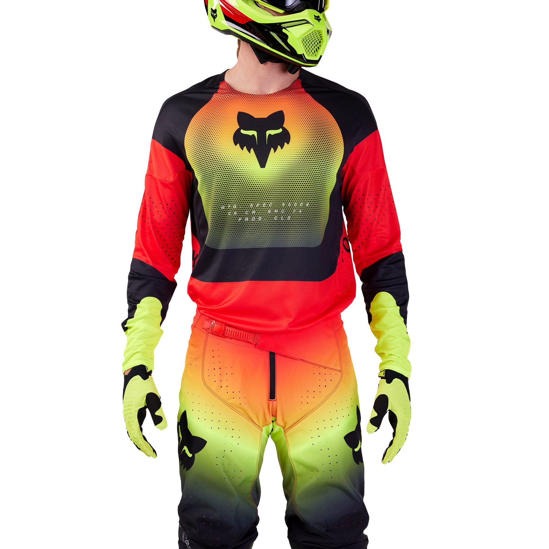 Fox R 360 2024 Fox 360 REVISE Red Yellow Motocross Kit Combo | Fox MX Kits ...