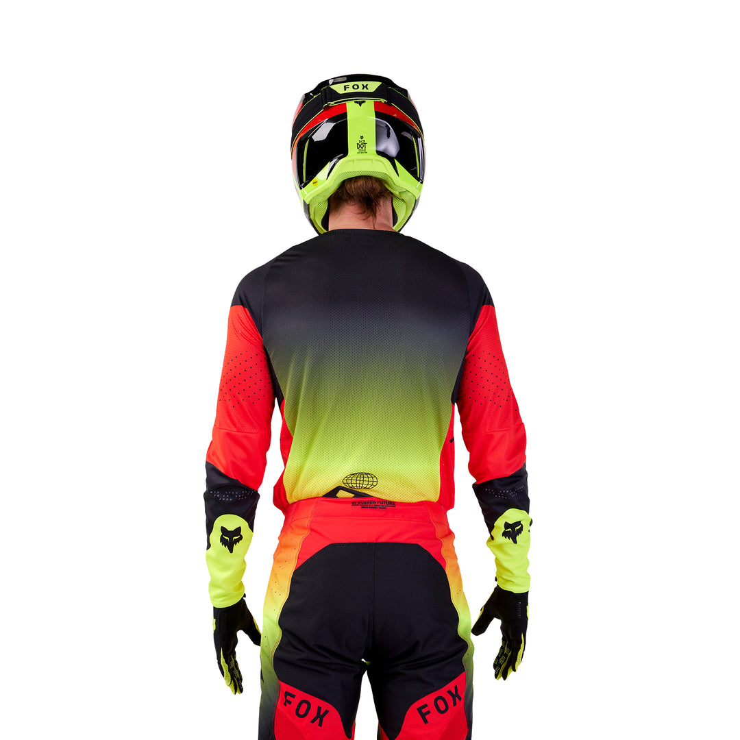 fox mx gear 2024 2024 Fox 360 REVISE Red Yellow MX Kit Combo