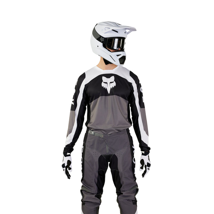 2024 Fox 180 NITRO Black White MX Kit Combo