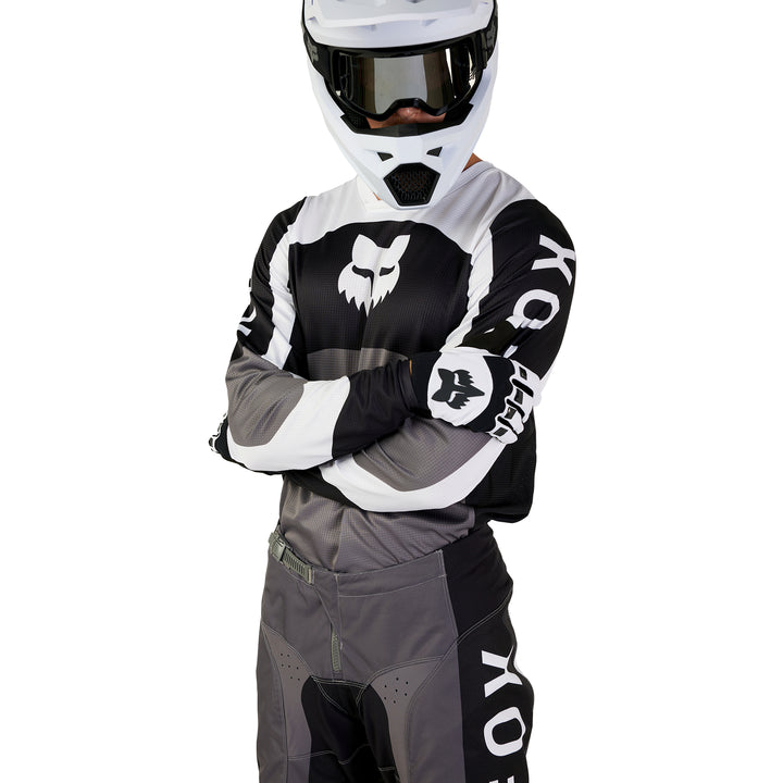 2024 Fox 180 NITRO Black White MX Kit Combo