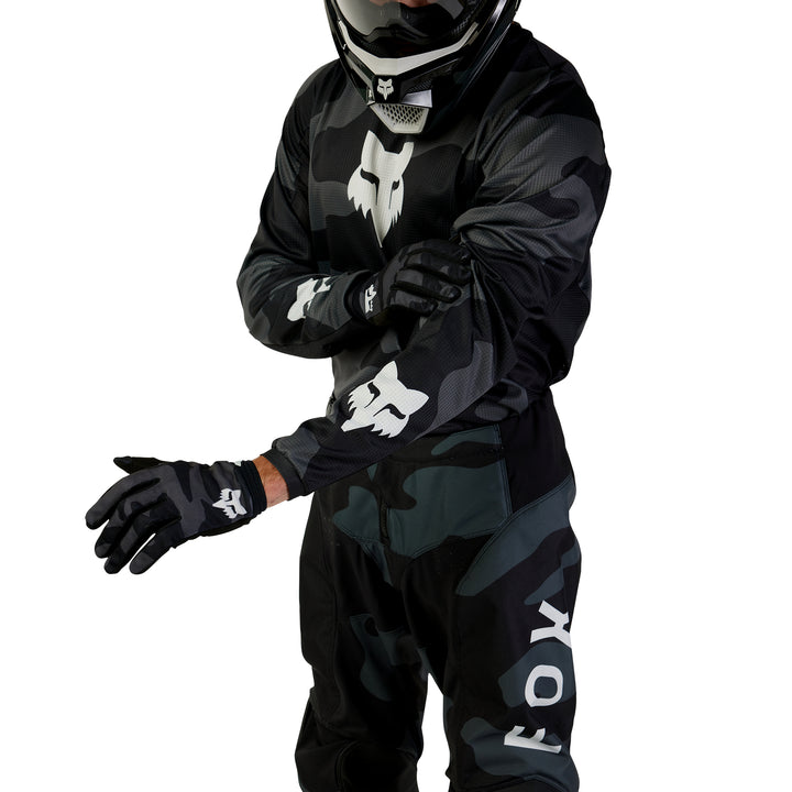 2024 Fox 180 BNKR Black Camo MX Kit Combo