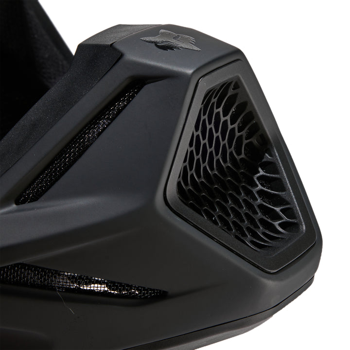 2025 Fox V3 SOLID MATTE BLACK Motocross Helmet