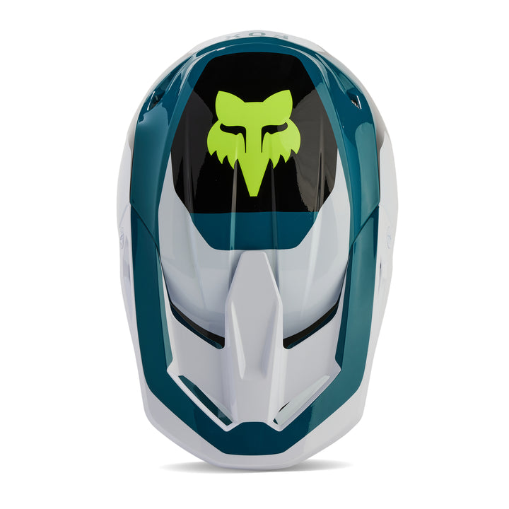 2024 Fox V1 Nitro Maui Blue Motocross Helmet