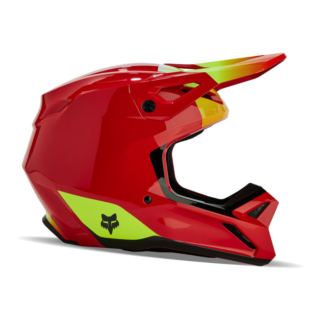 2024 Fox V1 Ballast Red Motocross Helmet