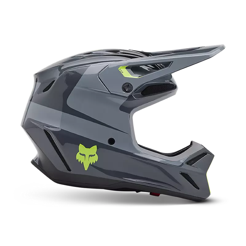 2025 Fox V3 Divider Graphite Grey Motocross Helmet