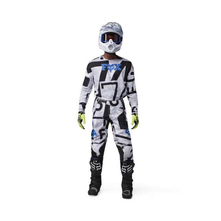 2025 Fox 360 Seventy4 Grey Blue Yellow MX Kit Combo