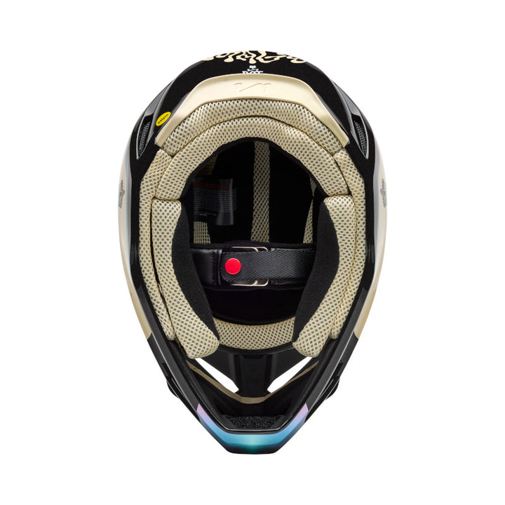2025 Spring Fox V1 Hello Future Black Motocross Helmet