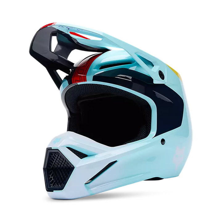 2025 Fox Youth V1 Elevated Helmet Blue