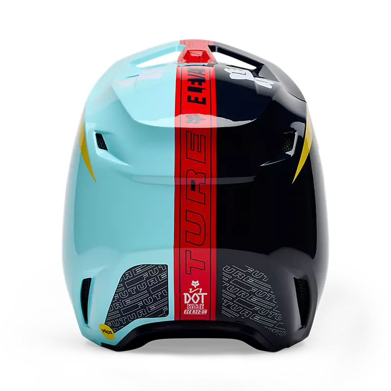 2025 Fox Youth V1 Elevated Helmet Blue