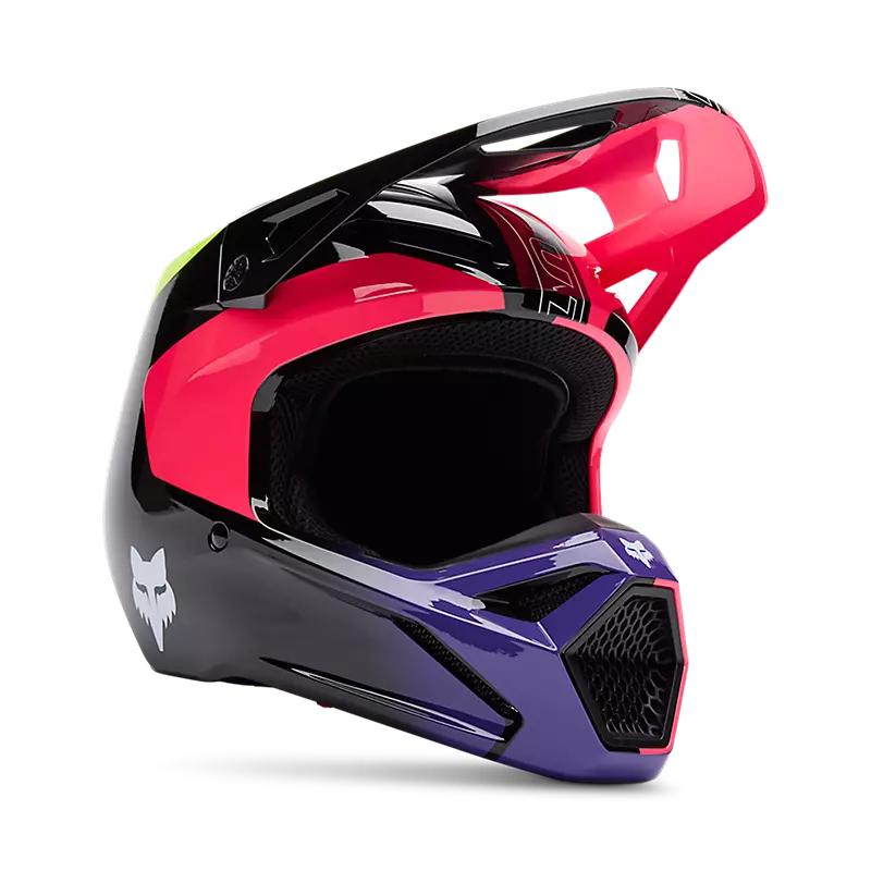 2025 Fox Youth V1 Elevated Helmet Pink