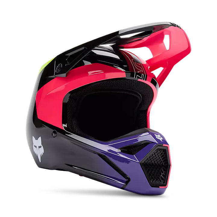 2025 Fox Youth V1 Elevated Helmet Pink