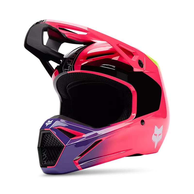2025 Fox Youth V1 Elevated Helmet Pink