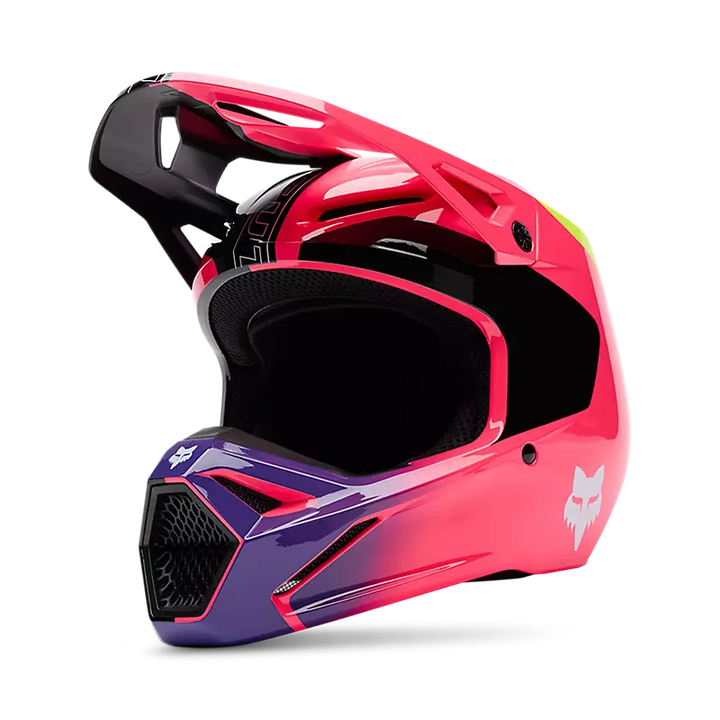 2025 Fox Youth V1 Elevated Helmet Pink