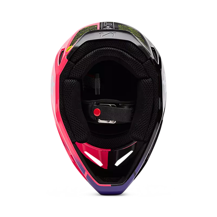 2025 Fox Youth V1 Elevated Helmet Pink