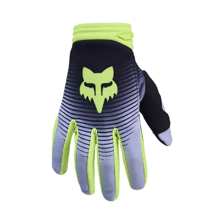 Fox Youth 180 Collect Glove Grey Yellow