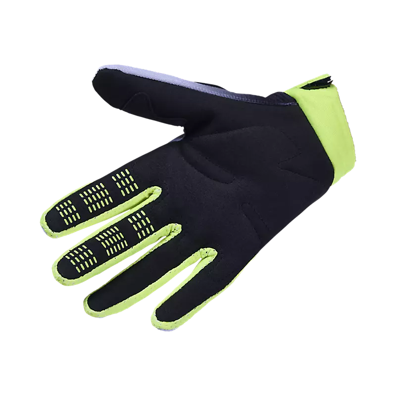 Fox Youth 180 Collect Glove Grey Yellow