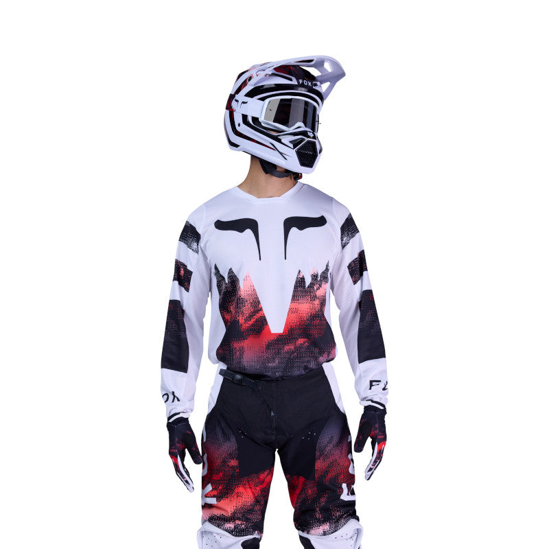 2026 Fox 180 Kairos White Red MX Kit Combo