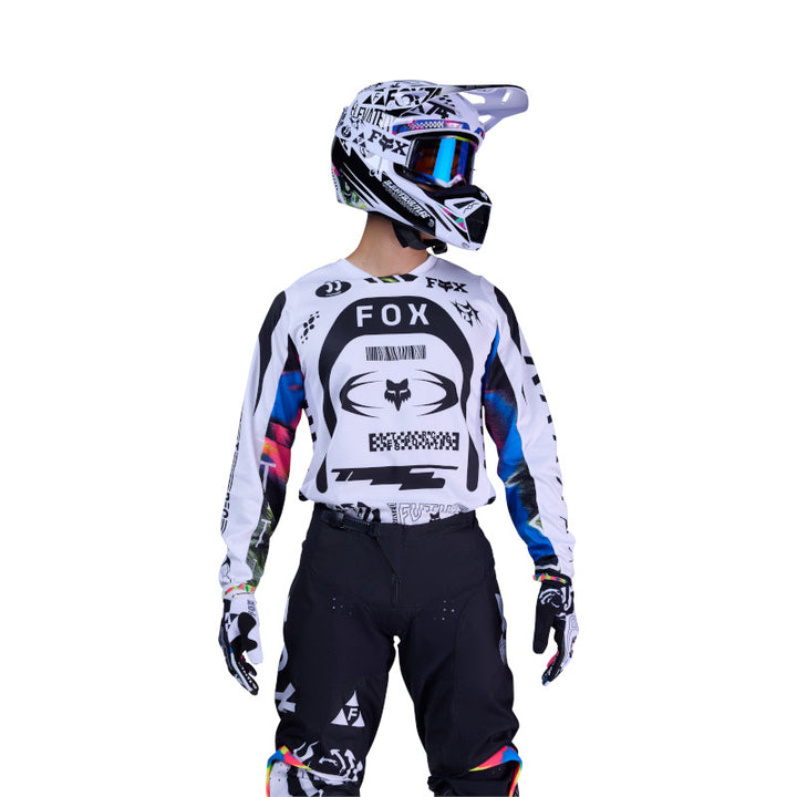 2026 Fox 180 Image Cosmo Black White MX Kit Combo