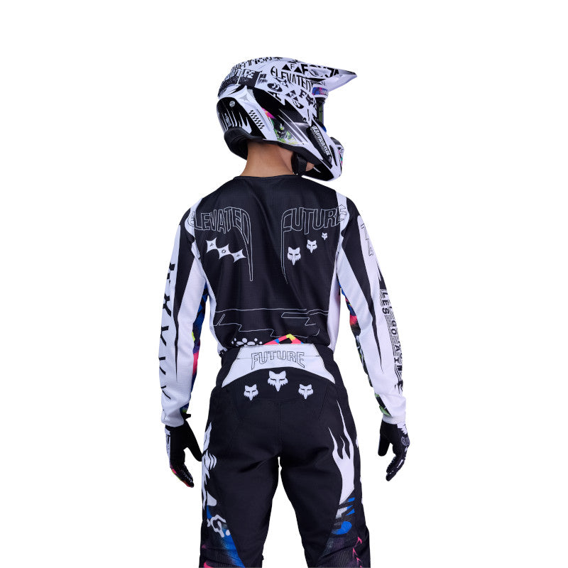 2026 Fox 180 Image Cosmo Black White MX Kit Combo