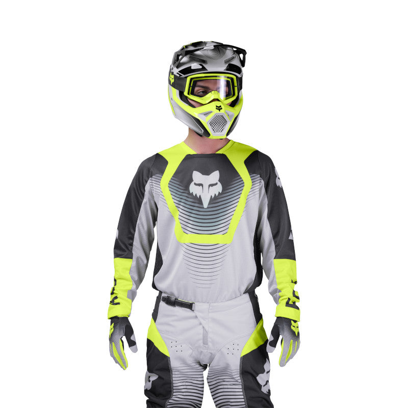 2026 Fox 180 Collect Grey Yellow MX Kit Combo