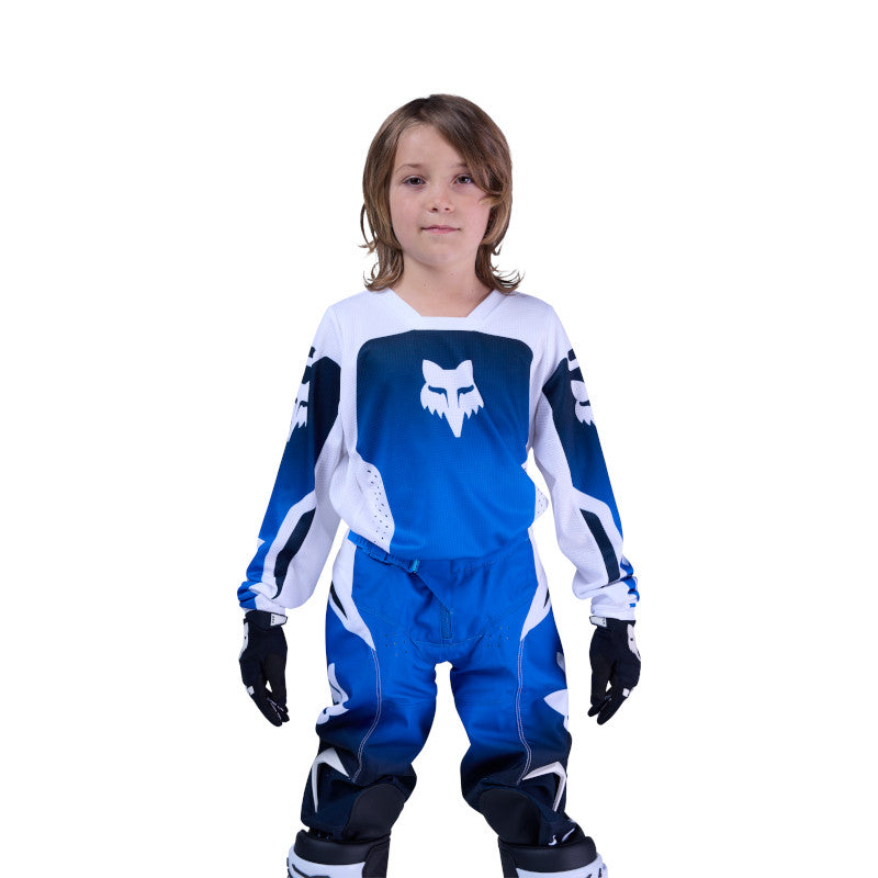 Foxbrough Training Kit 2026 Fox Youth 180 Shield Blue Kit Combo | Fox Youth MX Kits – mastersofmx